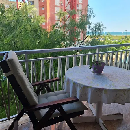 Bonito Apartamento Con Vistas Al Mar Playa Pobla de Farnals Exterior photo